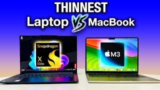 THINNEST Elite X Laptop Vs MacBook Air M3  HOLY MOLY this is CLOSE [upl. by Edlitam113]