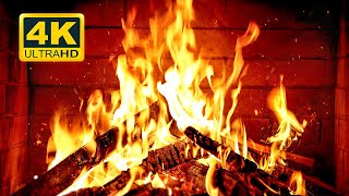 🔥 Cozy Fireplace 4K 12 HOURS Fireplace with Crackling Fire Sounds Crackling Fireplace 4K [upl. by Ecinerev]