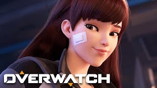 Overwatch  quotShooting Starquot DVa Animated Short [upl. by Ardnasella]