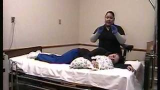 RT Chest Physiotherapy Demonstration [upl. by Valerle854]