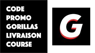 Code promo Gorillas Livraison de course [upl. by Gainer]