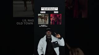 Artists Before Vs After Selling Their Soul Lil Nas X quotOld Town Roadquot amp quotmonteroquot shorts lilnasx [upl. by Akirahc]