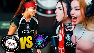 PERSAS FEMENIL vs LAS ALIENS FC  Queens League Americas  JORNADA 8 [upl. by Eirot974]