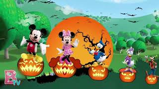 Mickey Halloween Finger Family  Nursery Rhymes amp Kids Songs [upl. by Adalheid]