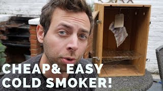 How to make a cold smoker at home [upl. by Ahsatan]