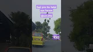 Gaji pns halal apa haram [upl. by Nac]