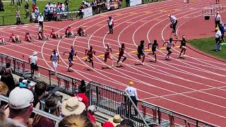 Watch the OHSAA Div 2 State Finals in the 100 Meter Dash [upl. by Adar]