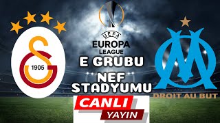 GALATASARAY MARSİLYA MAÇI CANLI İZLE [upl. by Ulland]