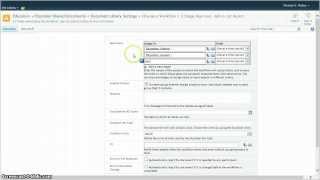 SharePoint 2010 3 Stage Approval Workflow [upl. by Seyah]