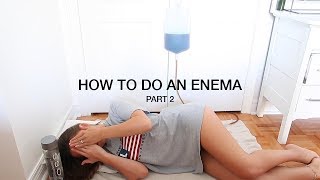 HOW TO DO A COFFEE ENEMA  PART 2 [upl. by Allbee429]