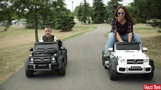 Mercedes Benz AMG G63  12V Electric Motorized RideOn Car Parent Seat amp Remote Control  Voltz Toys [upl. by Paucker]