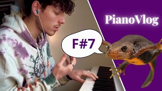 Jutilise un accord de triton dans une compo et jaime bien   PianoVlog 1 [upl. by Aihsila]