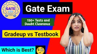 Test Series for GATE Exam Testbook vs Gradeup [upl. by Josee]