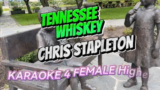 Tennessee Whiskey  Chris Stapleton Karaoke For Female Higher Key [upl. by Lotus2]