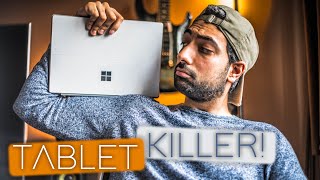 Microsoft Surface Pro 7 FULL REVIEW  the WINDOWS TABLET for the MASSES [upl. by Ibor]