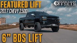 Featured Lift 6” BDS Lift Kit 2017 Chevy 1500 [upl. by Aninaig]