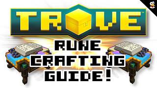 TROVE  RUNECRAFTING GUIDE 1400  Trove Guide amp Tutorial [upl. by Gravante]