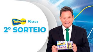 Confira o 2º Sorteio da Tele Sena de Páscoa 2024 24032024 [upl. by Liederman]