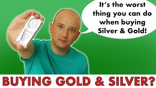 DONT Do This When You Buy Gold amp Silver A Conversation With Rons Basement [upl. by Ettennat916]