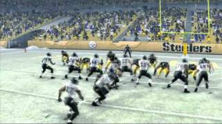 Madden NFL 11 Steelers vs Ravens Official Sim [upl. by Ilwain]