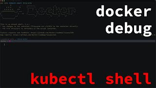 kubectlshell  exec into a shellless pod [upl. by Kleper]