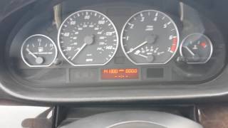 2001 BMW e46 330ci 330i 325 dashboard ajuste del reloj del tablero [upl. by Tara]