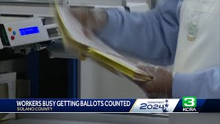 A look inside the ballot counting process in Solano County [upl. by Brodsky573]