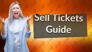 Can you sell Ticketmaster tickets on Viagogo [upl. by Herr763]