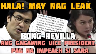 BONG REVILLA AS VICE PRESIDENT PAG NA IMPEACHMENT SI SHIMENET [upl. by Lubet]