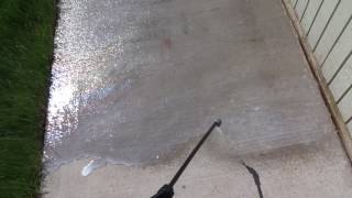 2016 June Rainguard Micro seal Silane Siloxane Water Repellent Concrete Sealer Installation Video [upl. by Lugar]