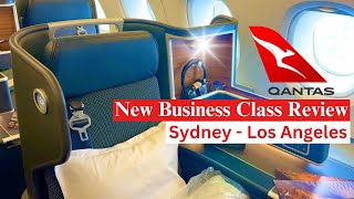 ULTIMATE QANTAS A380 BUSINESS CLASS REVIEW Comparing First Class Vs Business Class Experience ✈️🥂 [upl. by Adeehsar]