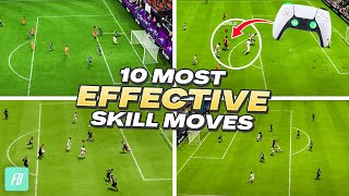 10 Skill Moves to IMPROVE your GAMEPLAY in FC 24 [upl. by Esaj]