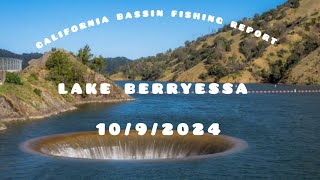 Lake Berryessa Fishing Report 10092024 [upl. by Eseret420]