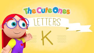 Letter K  LETTERS  The Cute Ones  Activities [upl. by Arat101]