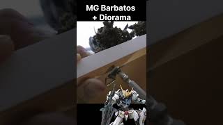 MG Barbatos  Diorama gundam gunpla diorama [upl. by Darlene]