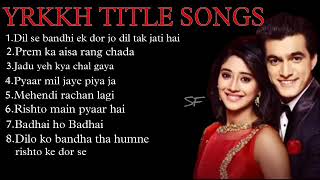 Yeh Rishta kya kehlata hai all title songs part  2  Genaration 2  kaira [upl. by Neral]