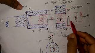 Problem based on cotter joint md1 [upl. by Luwana]