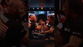 Devon larratt🇨🇦 vs Dave chaffee🇺🇲 20192023 armwrestling viral shorts [upl. by Akiemaj]