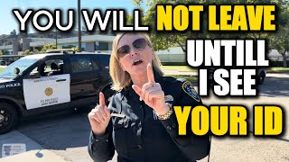 Man Stands Up to Unlawful Police Demands  First Amendment Audit [upl. by Attecnoc]