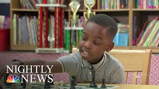 Meet The 8YearOld Refugee Who Won New York State’s Chess Championship  NBC Nightly News [upl. by Maureene887]