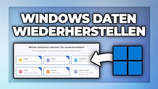 Windows gelöschte Daten wiederherstellen kostenlos  Dateien reparieren Tutorial [upl. by Ekaterina]