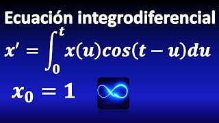 303 Ecuación integral  diferencial Transformada de Laplace [upl. by Ogu]