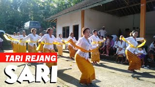 Tari Rejang Sari  Aci Buda Wage Kelawu di Pura Dalem Desa Adat Presana [upl. by Sonstrom]