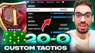 POST PATCH 200 BEST META 42312 CUSTOM TACTICS amp INSTRUCTIONS IN FC 24 ULTIMATE TEAM [upl. by Anid]