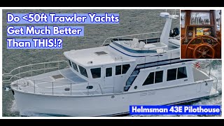 Is This The BEST Trawler Yacht In The Less Than 50ft Range [upl. by Disario]