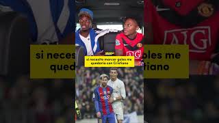 🐐 Pogba deja clara su elección entre Messi y Cristiano Ronaldo shorts [upl. by Valentin]