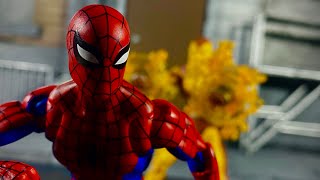 SpiderMan VS Shocker StopMotion Animation [upl. by Timothy]