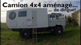 Présentation du camion 4x4 aménagé [upl. by Dunston]