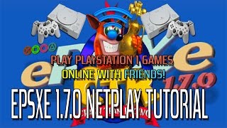 Quick ePSXe 170 Playstation 1 Netplay Tutorial [upl. by Tepper480]