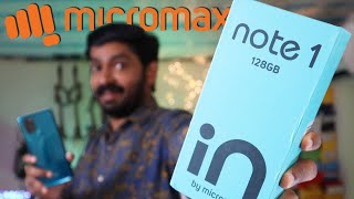 Micromax IN Note 1 Malayalam Unboxing🔥🔥🔥  ഗംഭീര തിരിച്ചു വരവ്‌⚡⚡⚡ [upl. by Enelear521]